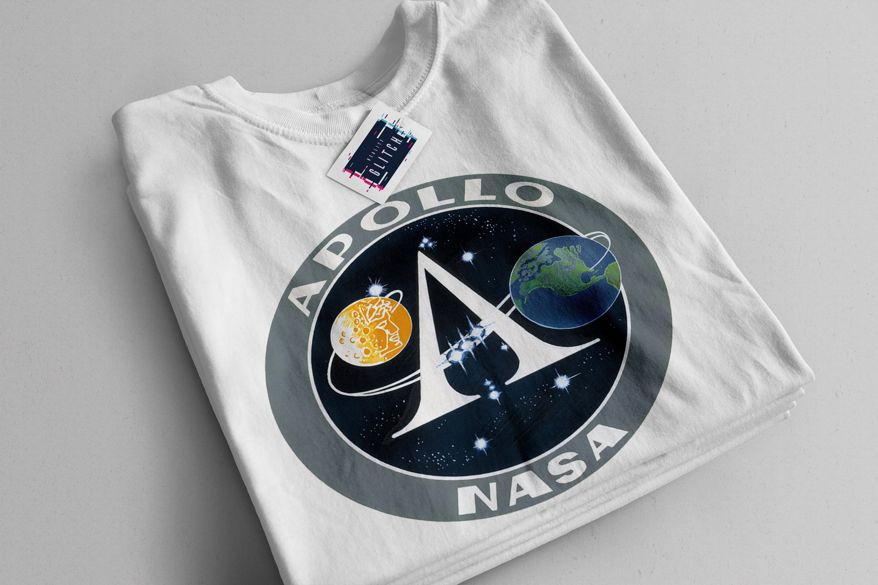 メンズ NASA アポロ宇宙計画 ロゴ Tシャツ - Etsy 日本