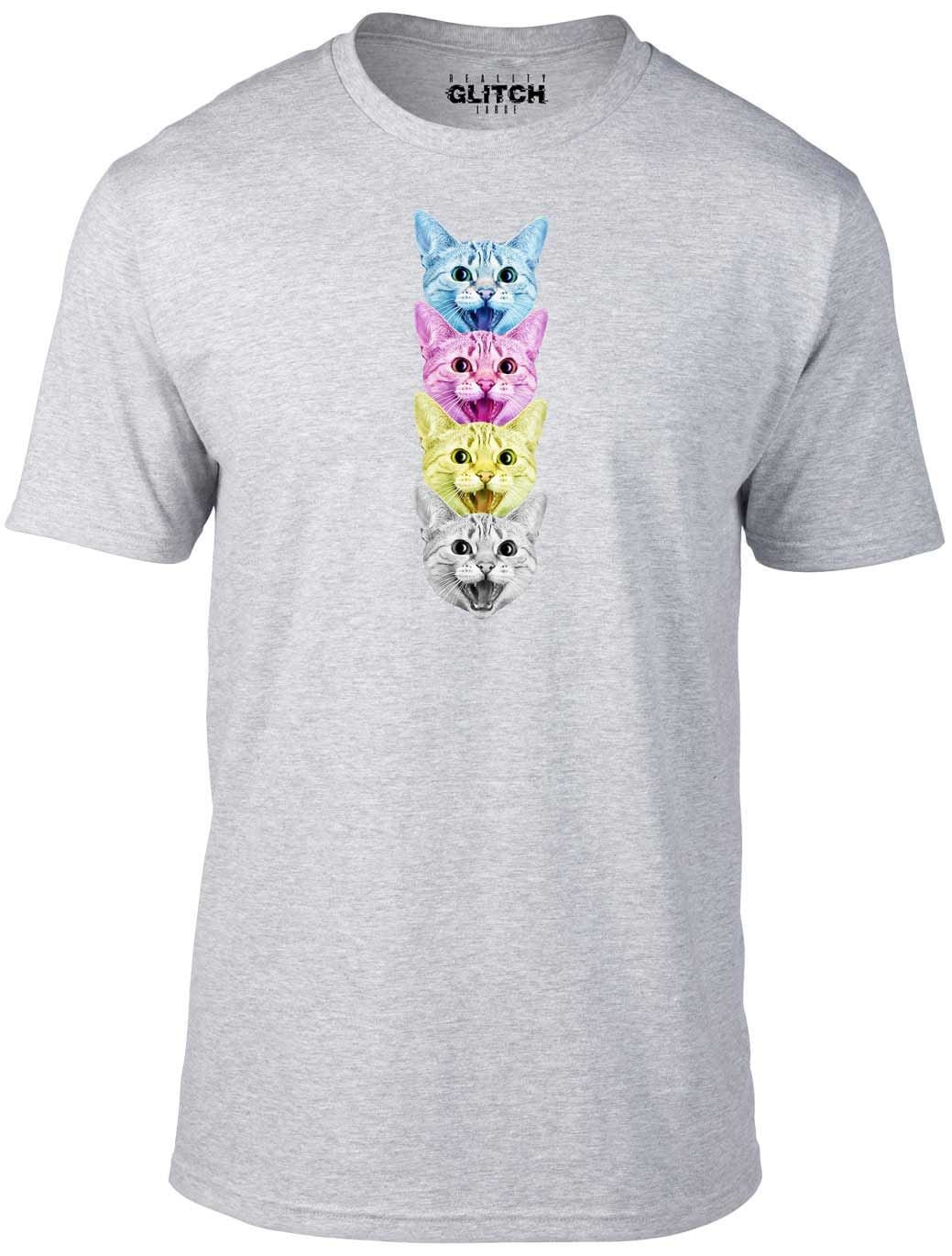 Image of cmyk Cat T-Shirt