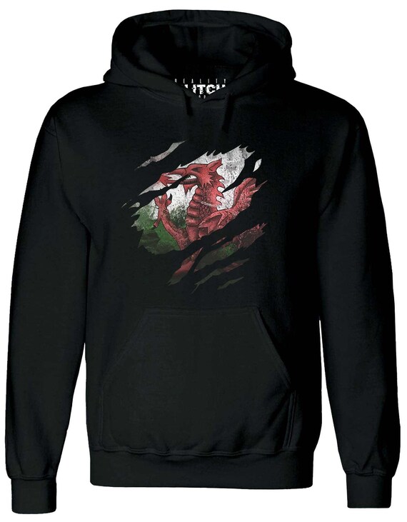 Reality Glitch Men's Canada Supporter Sweatshirt - Heavy Blend, Ribbed Cuffs & Waistband - View #13