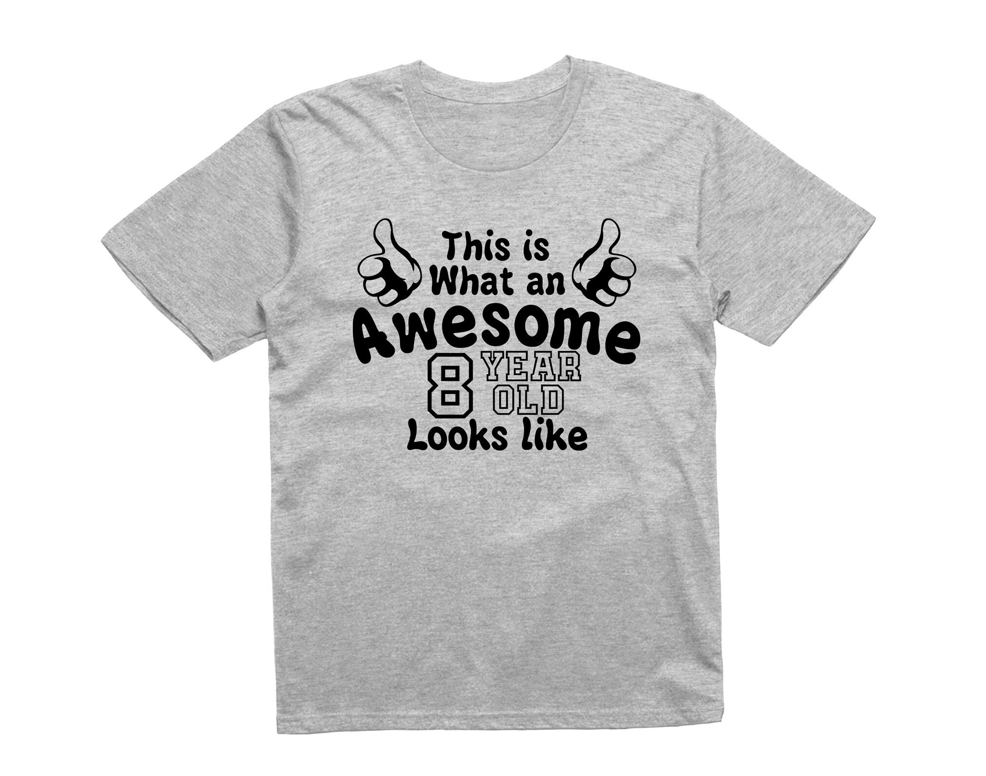 8 Year Old Birthday T-shirt, Kids Gift - Etsy Canada