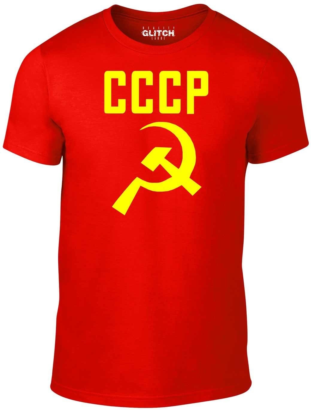 Image of Cccp Hammer & Sickle T-Shirt
