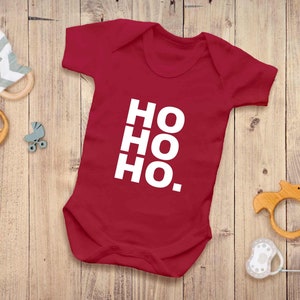 Dziecięce HO HO HO Świąteczne śpioszki Świąteczne Zabawne skarpety Mikołaja