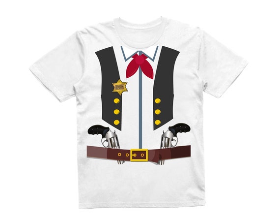 Cowboy T Shirt Boys Wild West Costume Cowboy T Shirt Boys Wild West Costume