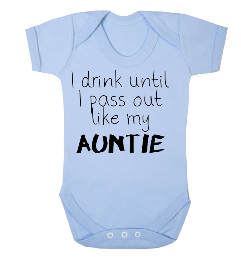 Reality Glitch I Drink Until I Pass Out Like My Auntie Babygrow