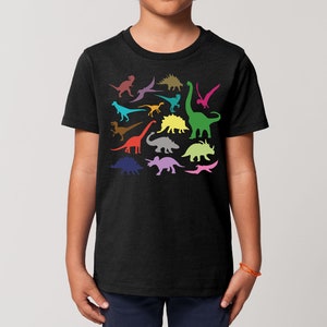 Reality Glitch Kids Just Dinosaurs T-Shirt