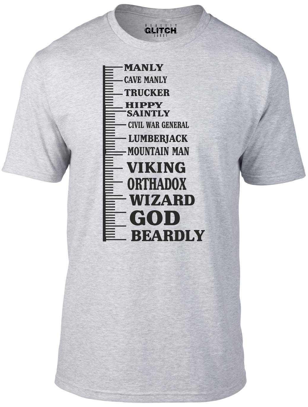 Image of Reality Glitch Men's Beard Scale T-Shirt