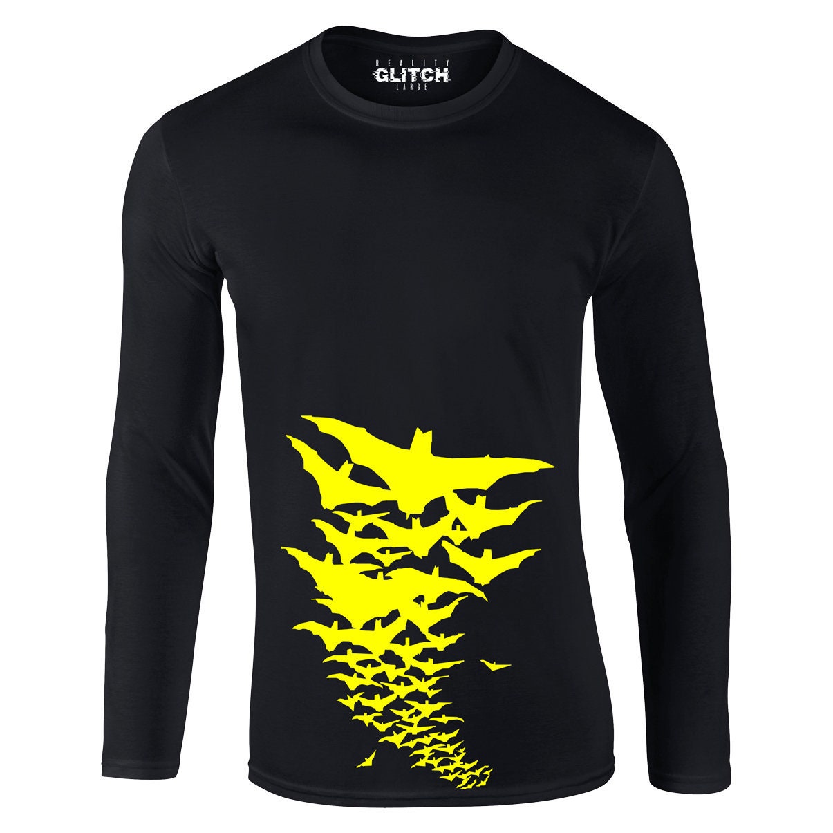 Image of Mens Bat Storm T-Shirt - Long Sleeve