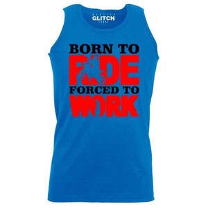 Men&#39;s Born to Ride (MX) Forced to Work Vest