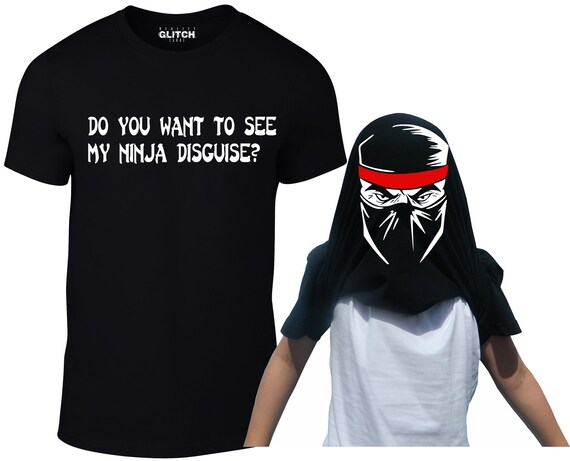 Ninja disguise t shirt deals