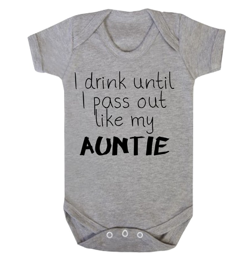 Reality Glitch I Drink Until I Pass Out Like My Auntie Babygrow