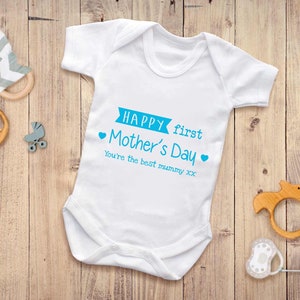 Happy First Mother's Day I Love You Cute Baby Grow For boys ang Girls