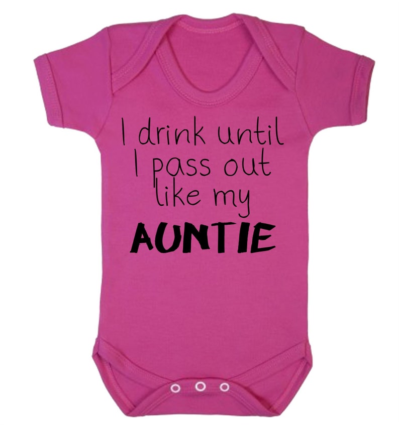 Reality Glitch I Drink Until I Pass Out Like My Auntie Babygrow