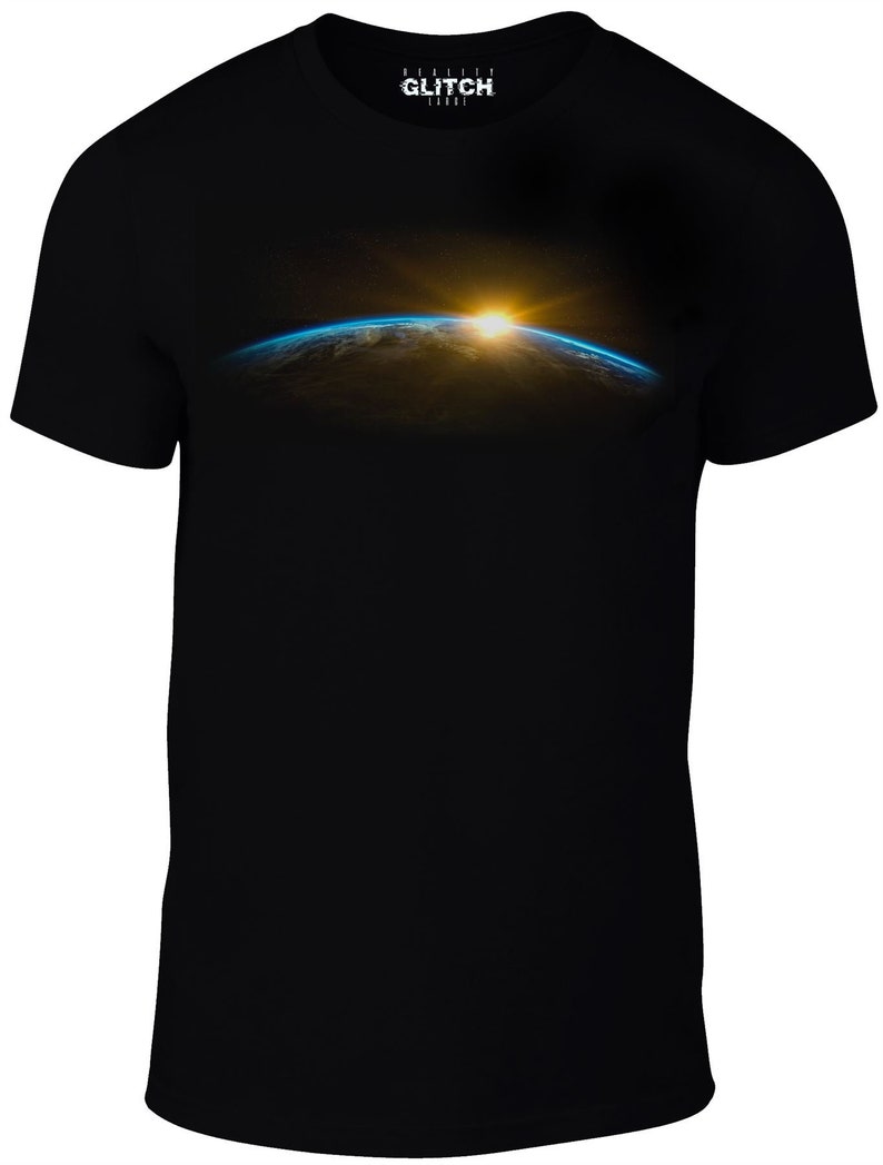 Reality Glitch T-shirt A New Dawn pour hommes image 1
