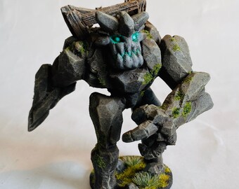 Titanic Earth Elemental Resin Miniature