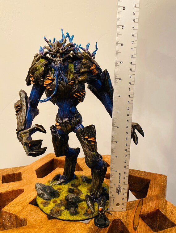 Titanic Earth Elemental Resin Miniature