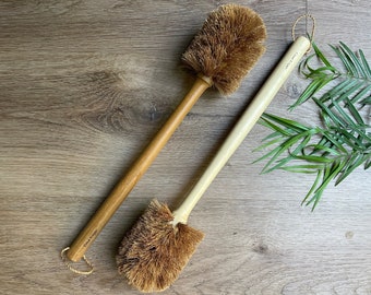 Natural Toilet Cleaner | Eco Friendly Toilet Brush | Compostable Toilet Brush | Vegan Brush | Wood Toilet Brush | Zero Waste Wooden Brush