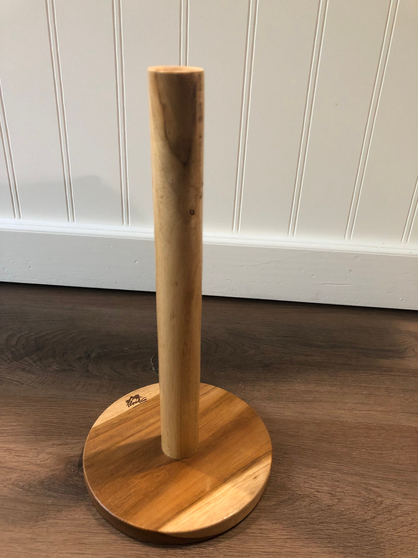 Wooden Paper Towel Dispenser Unpaper Towel Holder Solid Etsy