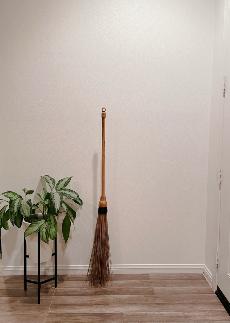Outdoor and Indoor Natural Broom Eco Friendly Coconut Broom Etsy