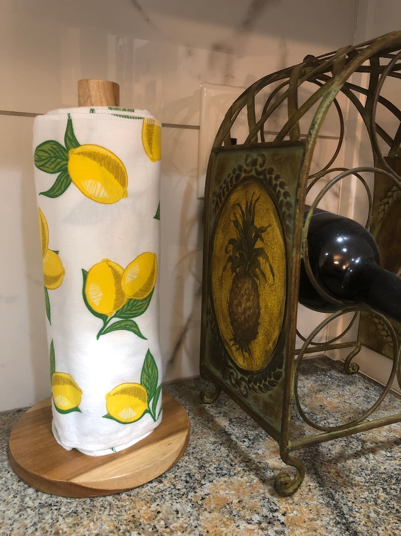 Wooden Paper Towel Dispenser Unpaper Towel Holder Solid Etsy