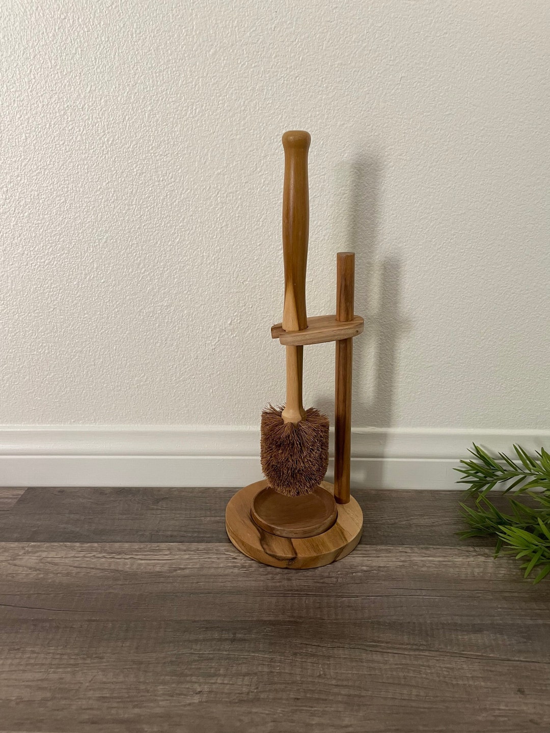Plastic Free Toilet Brush Set | Eco Friendly Toilet Brush | Wooden ...