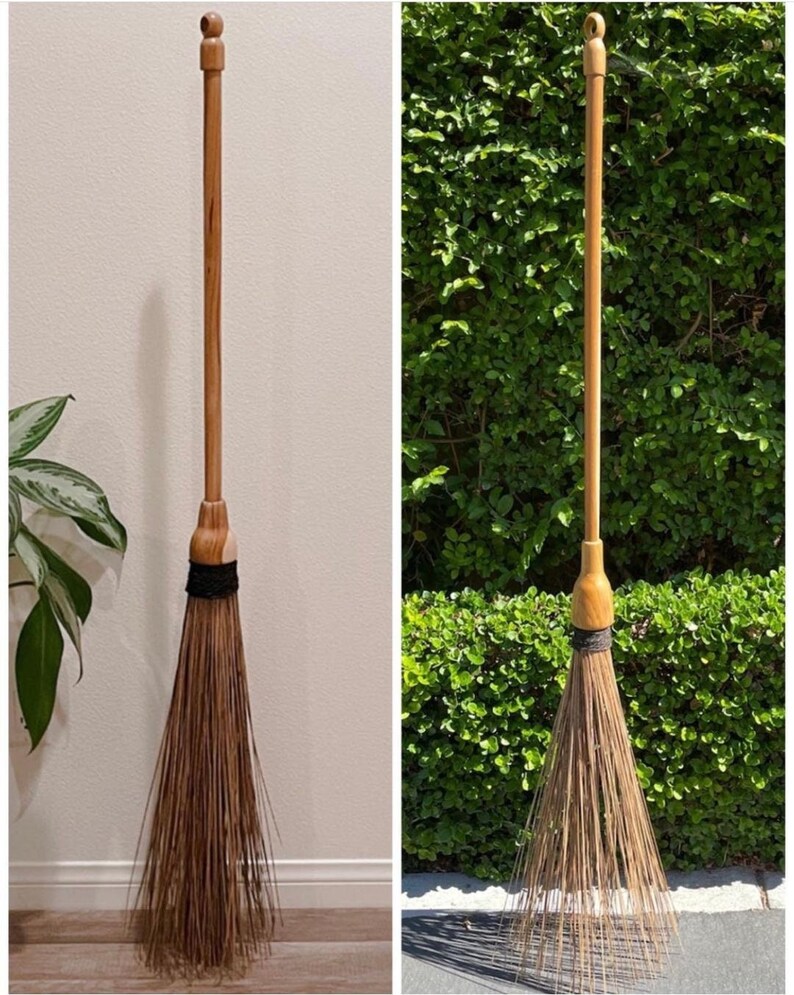 Outdoor and Indoor Natural Broom Eco Friendly Coconut Broom Etsy