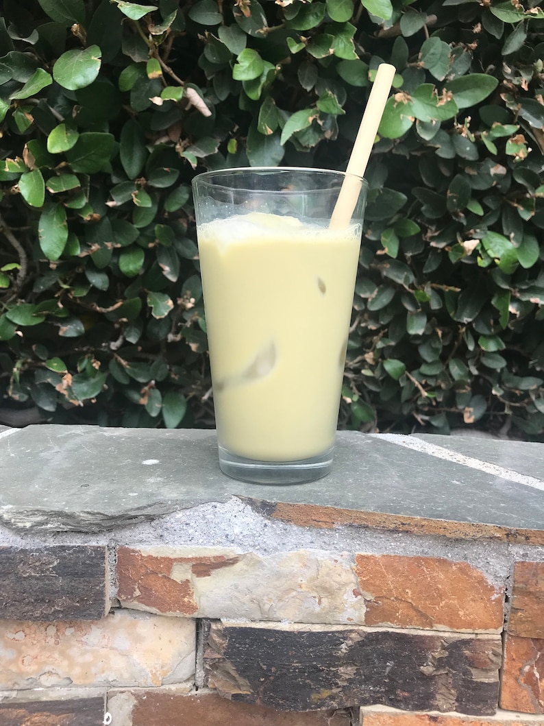 Reusable Organic Bamboo Drinking Boba Straws Boba Drinking Etsy