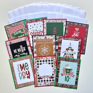 Christmas Card Kit for Adults and Kids DIY Greeting Cards