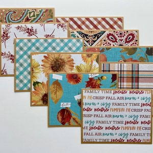 Cartes de Thanksgiving faites à la main, cartes de vœux d'automne, lot de 10, cadeau de pendaison de crémaillère