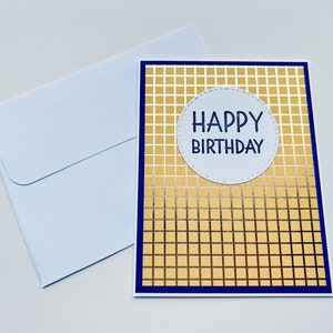 Handmade Happy Birthday Cards Set of 5 - Etsy