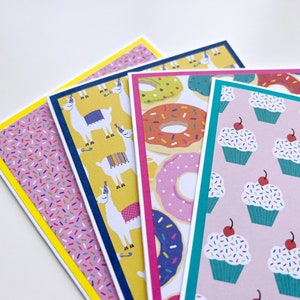 Cartes de correspondance d'anniversaire, jeu de cartes de joyeux anniversaire, jolies cartes d'anniversaire