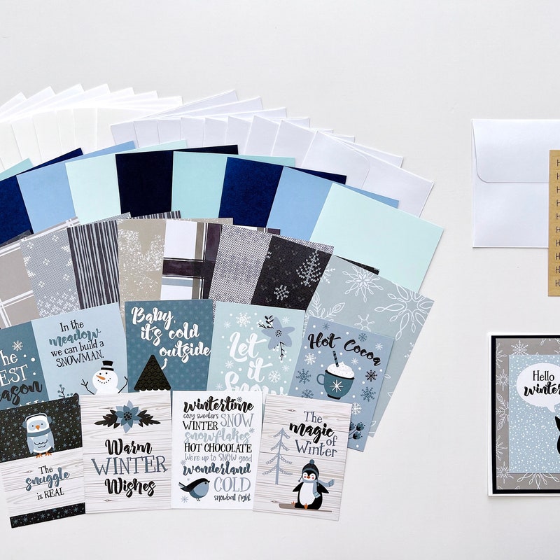 Card Making Kit - Etsy