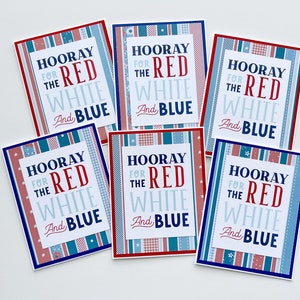 Jeu de cartes patriotiques pour la fête de l'indépendance du 4 juillet