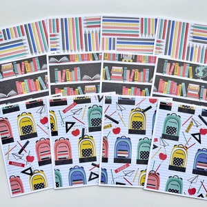 Cartes de correspondance pour la rentrée scolaire, cartes pour enseignant, coffret cadeau, cartes pour enfants