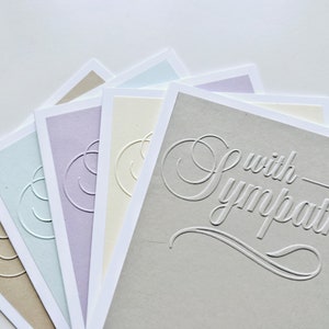 Cartes de sympathie, Jeu de cartes en relief, Avec cartes de sympathie, Cartes de voeux vierges