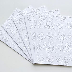 Cartes de voeux pour l'automne, jeu de cartes de correspondance, cartes en relief pour Thanksgiving, cartes feuilles d'automne