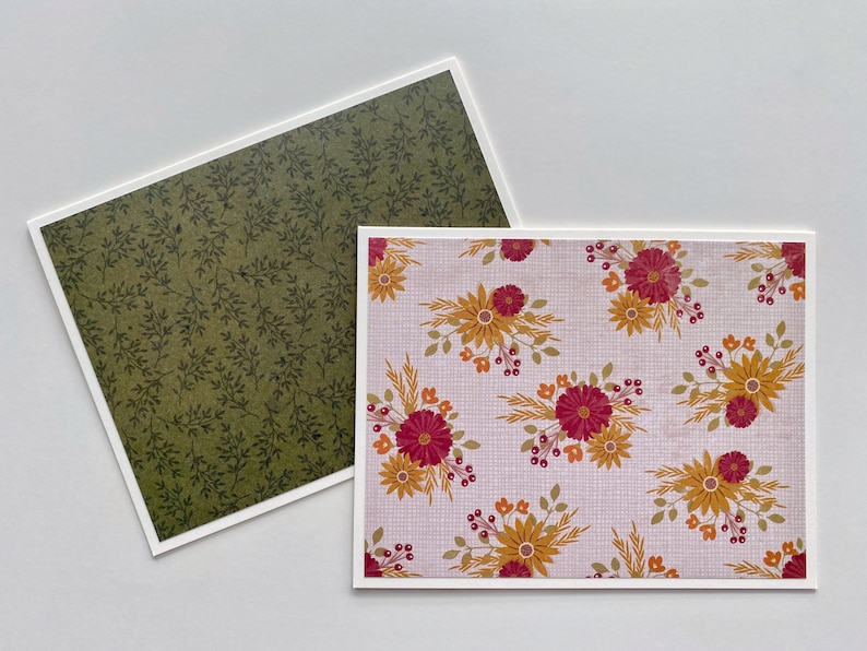 Handmade Fall Greeting Cards, Thanksgiving Card Set of 10 - Etsy