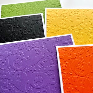 Jolies cartes d'Halloween pour enfants, faire-part de fête faits main