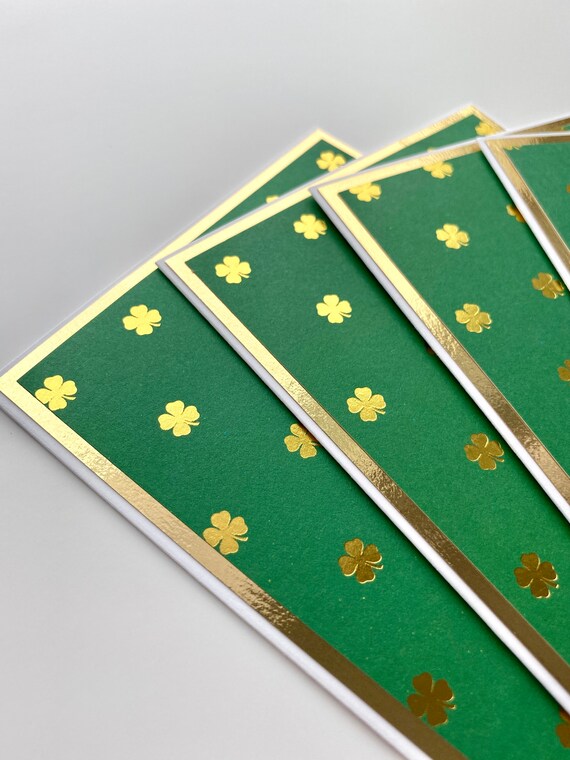 Gold 4 Leaf Clover | Yard Cards