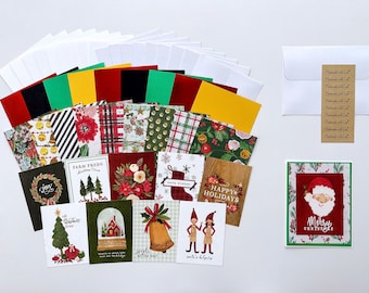 Christmas Card Kit, DIY Handmade Christmas Cards