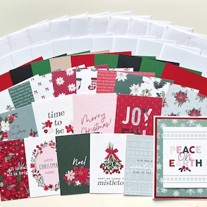 Christmas Card Making Kit: 10 DIY Holiday Cards