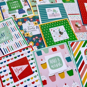 Joyeux anniversaire Cartes en vrac, paquet de 25, 50 ou 100 cartes