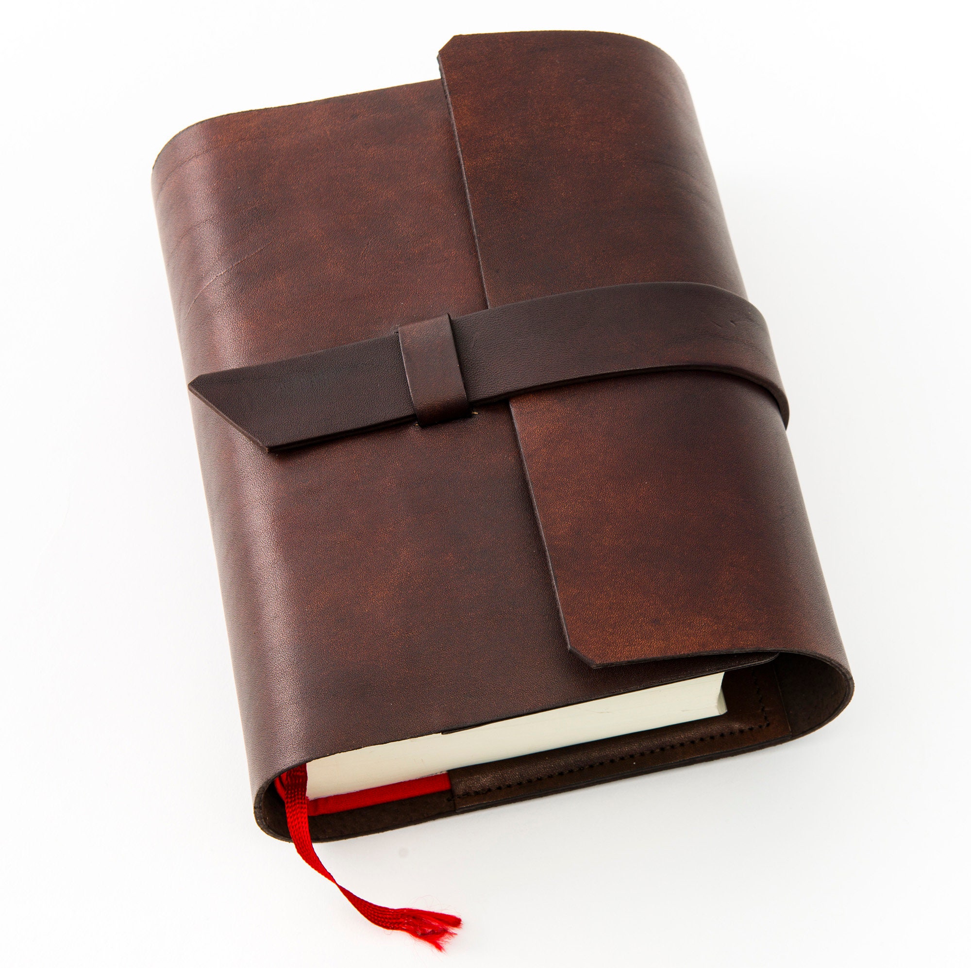 Leather bible case Handmade in Italy Etsy