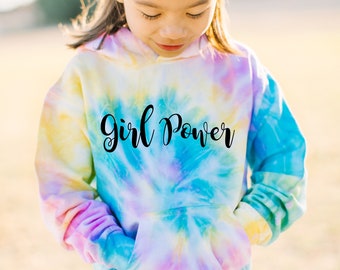 tie dye hoodie youth