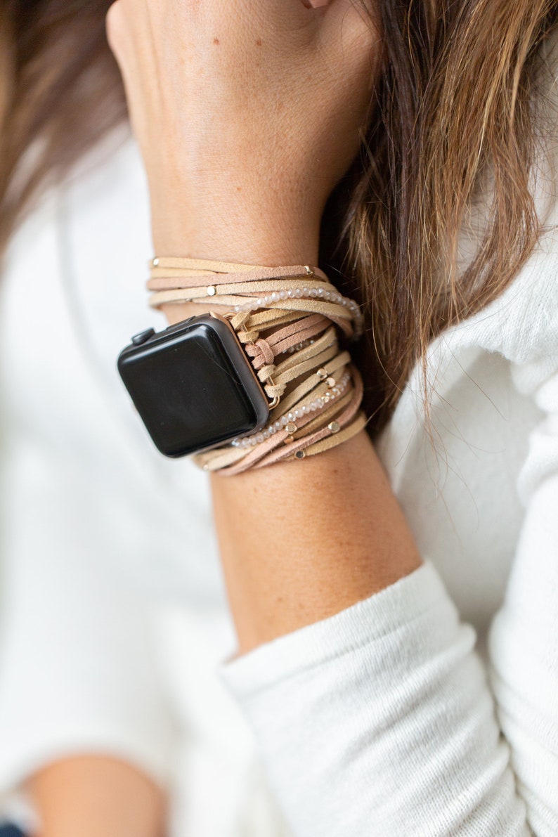 grey apple watch band