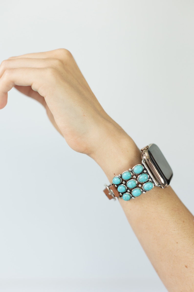 Apple Watch Band Turquoise Apple Watch Band Turquoise Apple Etsy