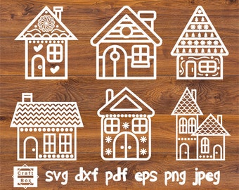 Download Christmas House Svg Etsy