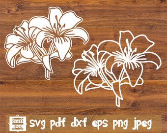 Download Lily Svg Etsy