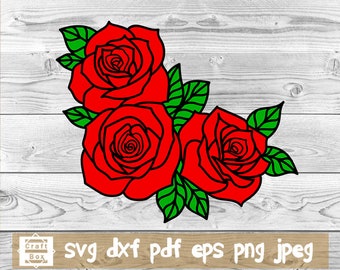 Download Roses Svg Etsy