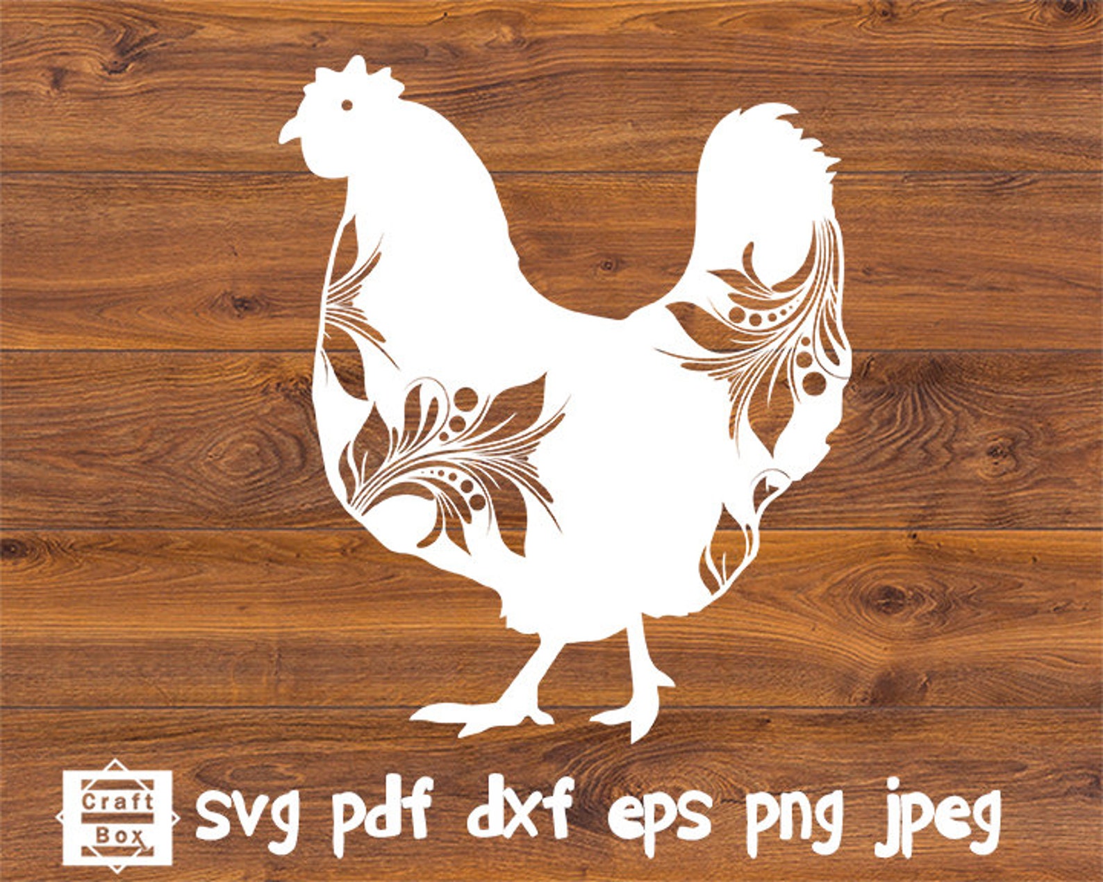 Hen svg hen silhouette hen stencils hen cut files hen Etsy