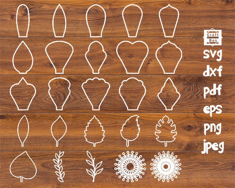 Free Free 313 Svg Flower Petal Template SVG PNG EPS DXF File